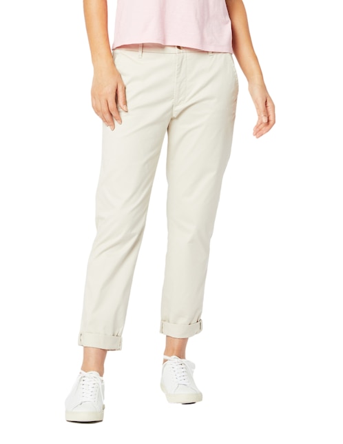 Pantalón chino Dockers slim para mujer