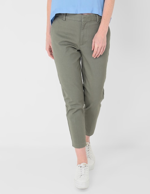 Pantalón chino Dockers slim para mujer