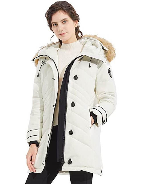 Chamarra Wtd impermeable para mujer