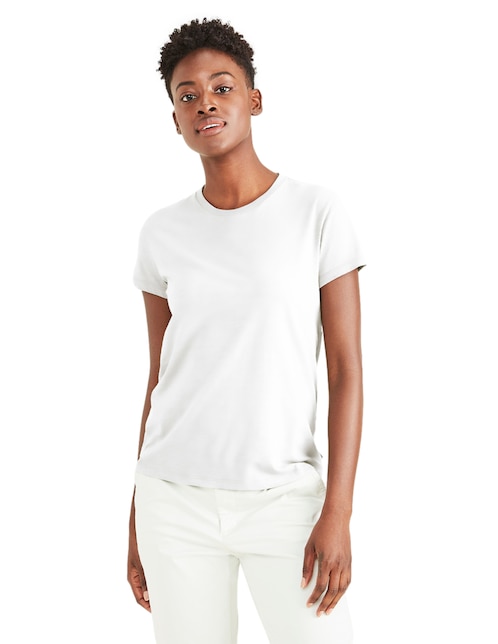 Playera manga corta Dockers cuello redondo para mujer