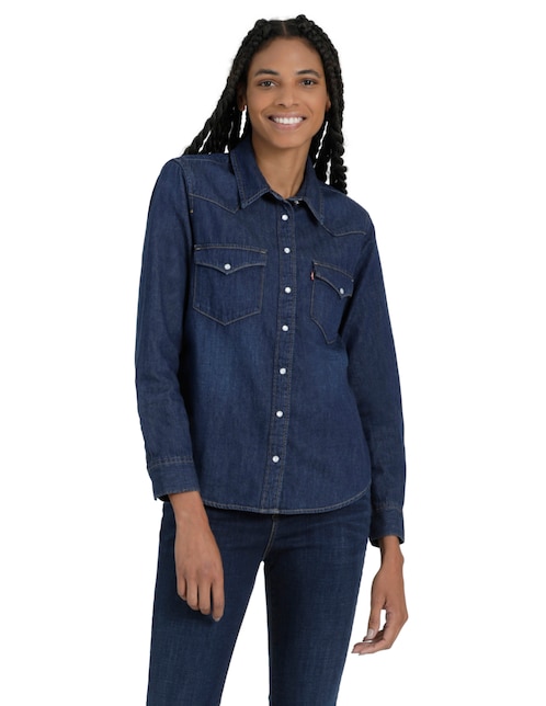 Blusa Levi's manga larga para mujer