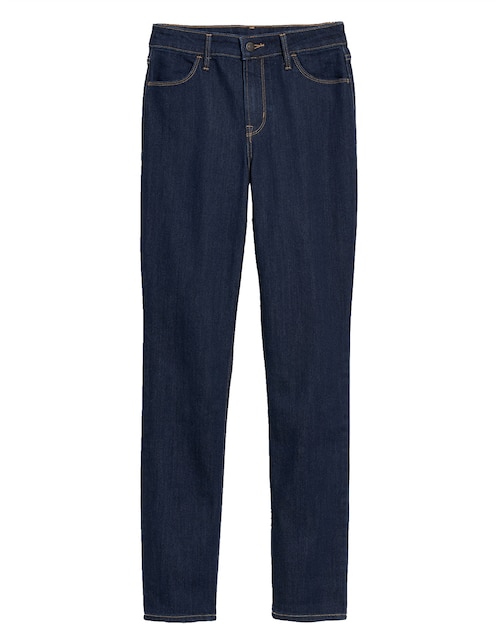 Jeans skinny corte cintura alta para mujer 1