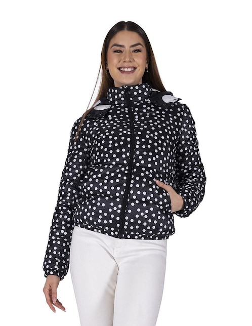 Chamarra acolchada impermeable para mujer 1