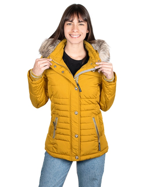 Chamarra acolchada para mujer