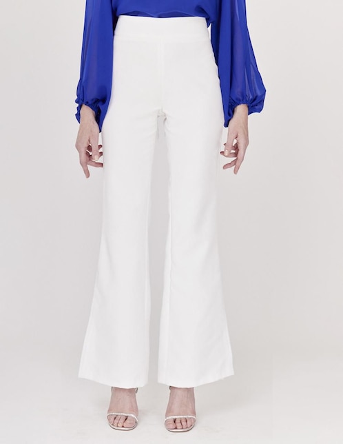 Pantalón acampanado Linea Pura amplio para mujer