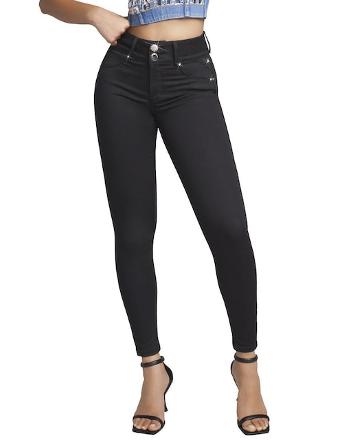 Jeans ultra skinny Seven Jeans corte cintura alta para mujer