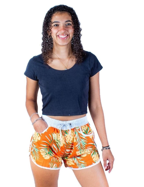 "short/bermuda" muytu "de" poliéster "para mujer"