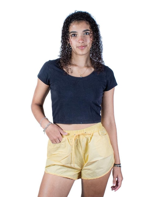 "short/bermuda" muytu "de" poliéster "para mujer"