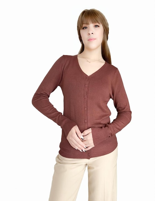 "suéter" lole "cuello" v "para mujer"