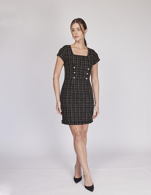 Vestido a la rodilla casual Linea Pura Giacomo para mujer