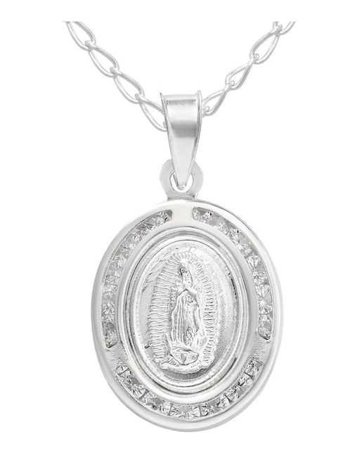 Collar ovalado Horoz de plata P 925