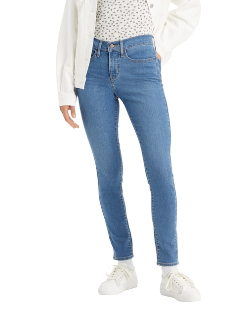 Jeans skinny Levi's corte cintura para mujer