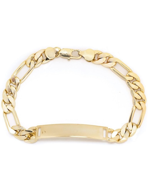 Pulsera Horoz 18 k con acabado chapa de oro