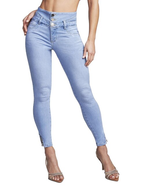 Jeans super skinny Seven Jeans corte cintura alta para mujer