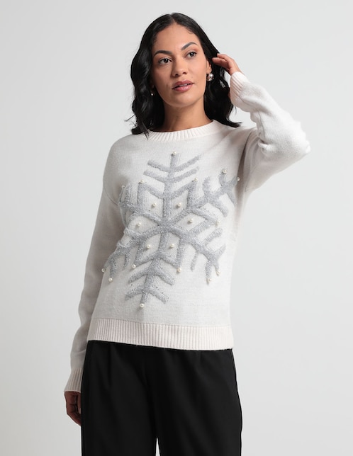 Suéter LIEB Basics cuello redondo para mujer