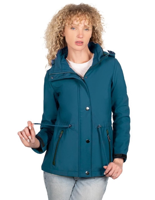 Chamarra parka Greenlander impermeable para mujer
