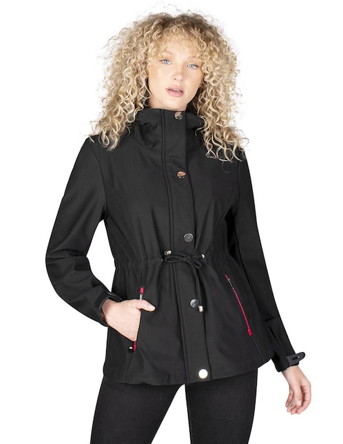 Chamarra cazadora impermeable para mujer 1