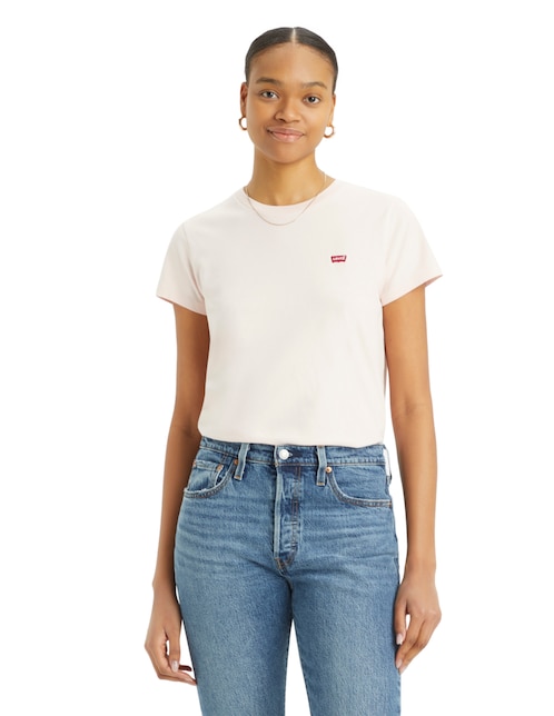 Playera manga corta Levi's cuello redondo para mujer