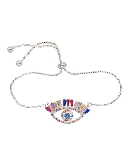 Pulsera Yoiko Turco con acabado baño rodio