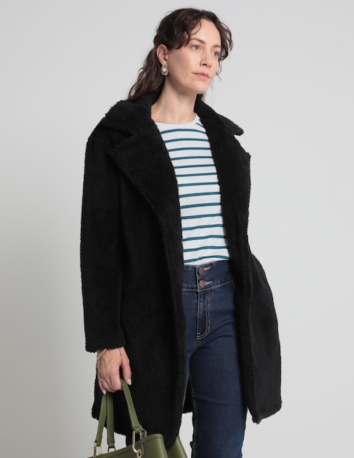 Abrigo LIEB Basics cruzado para mujer