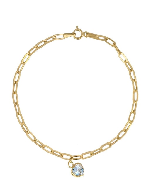 Pulsera Horoz de oro 10 K con acabado pulido