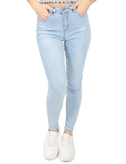 Jeans skinny Quarry corte cintura alta para mujer