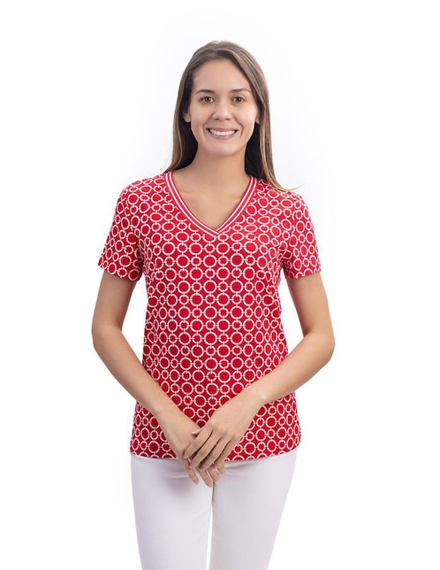 "playera" "manga" corta nautica n4ahh013 "cuello" v "para mujer"
