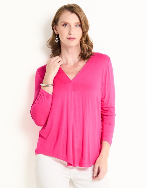 Blusa manga 3/4 para mujer 1