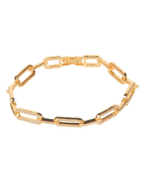 Pulsera Yoiko de baño de oro Cristal