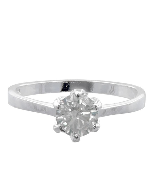 Anillo Horoz P 925 de plata zirconia pulido