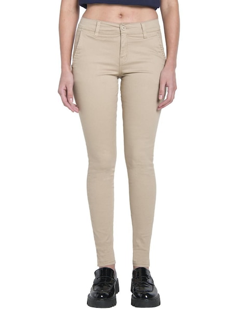 Pantalón chino Oggi Jeans skinny para mujer