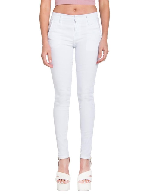 Pantalón jeggins Oggi Jeans skinny para mujer