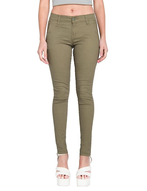 Pantalón chino Oggi Jeans skinny para mujer