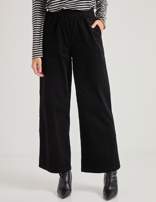 Pantalón relaxed amplio para mujer 1
