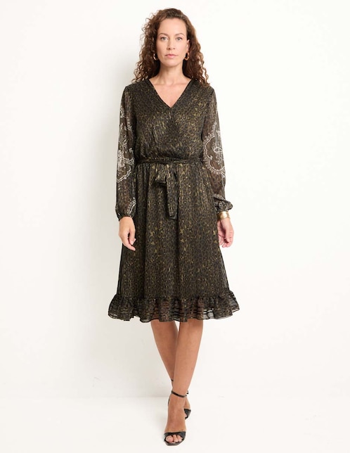Vestido midi casual para mujer 1