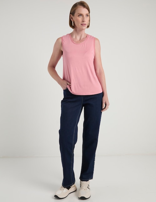 Jean straight Lieb para mujer