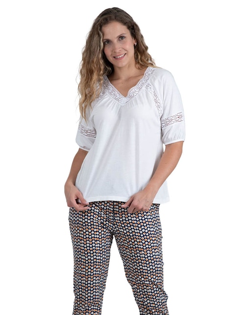 PLAYERA FERRIONI M26460, M, CRUDO