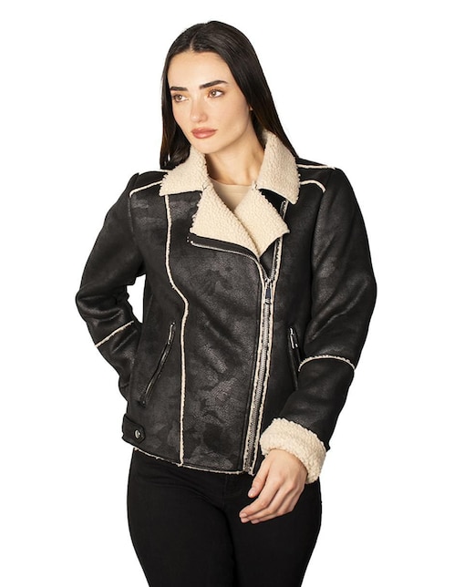 "chamarra" casual greenlander no impermeable "de" poliéster "para mujer"
