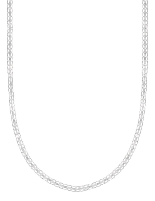 Collar de eslabones Horoz de plata P 925