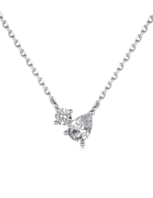Collar de gota Yoiko Florence de plata P 925