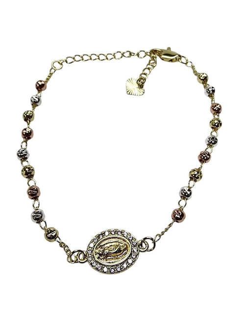 Pulsera Limerence By Claudia Herrera de oro laminado 14 K Virgen con acabado brillante