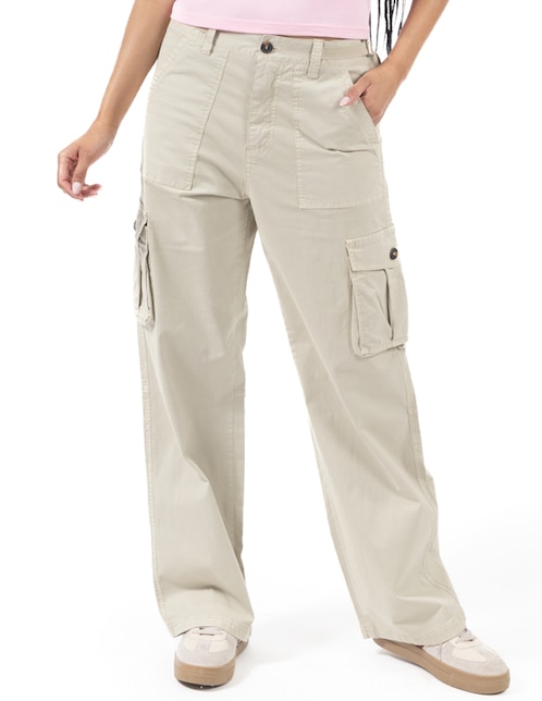 Pantalón jogger wide leg para mujer Pantalón jogger wide leg para mujer