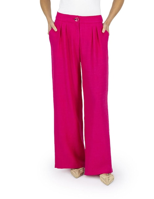 Pantalón de vestir straight para mujer