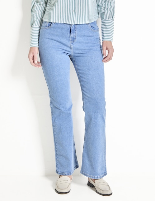 Jeans flare para mujer 1