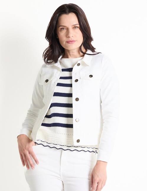 Chamarra denim para mujer 1