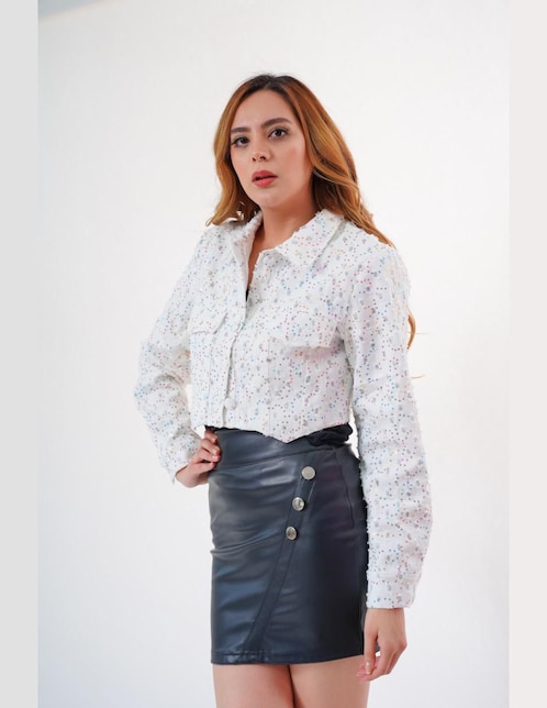 "chamarra" casual look at me sin colección no impermeable "de" algodón "para mujer"