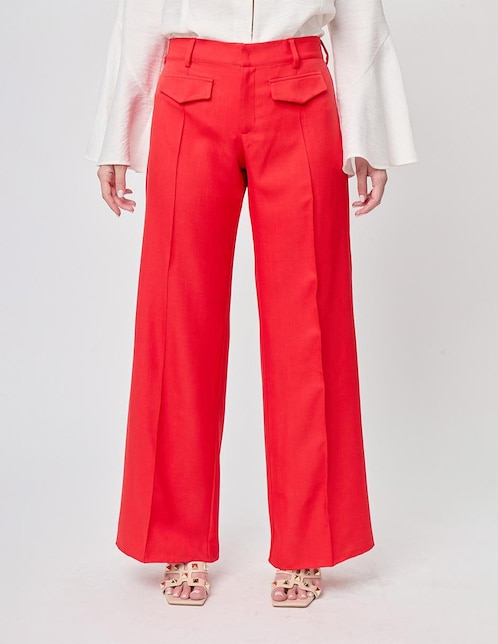 Pantalón de vestir Linea Pura regular para mujer