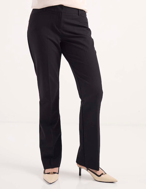 Pantalon Velours Liz Claiborne Couleur Aubergine Foncé - Taille L Pour Femme - Neuf Avec étiquettes