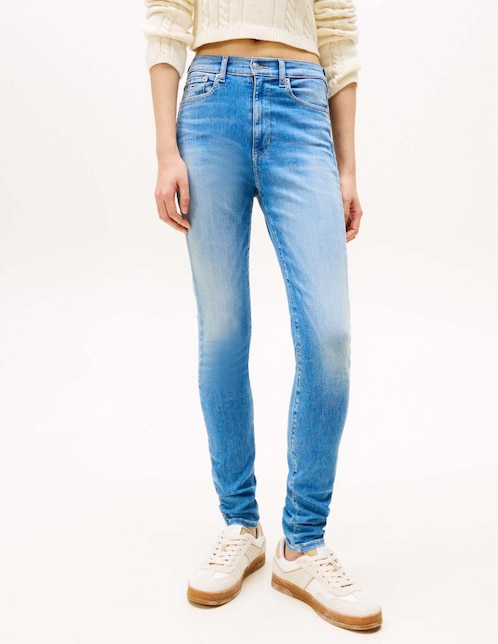 TOMMY JEANS Jeans slim Tommy Jeans corte cintura alta para mujer