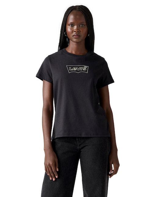 Playera manga corta Levi's cuello redondo para mujer